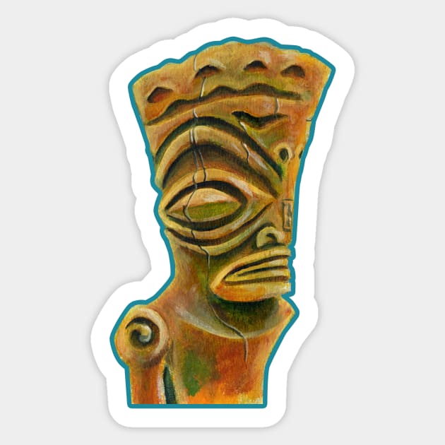 Marquesan East Sticker by zerostreet